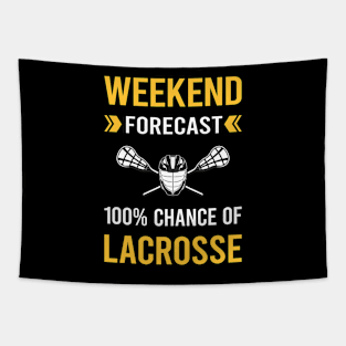 Weekend Forecast Lacrosse Tapestry