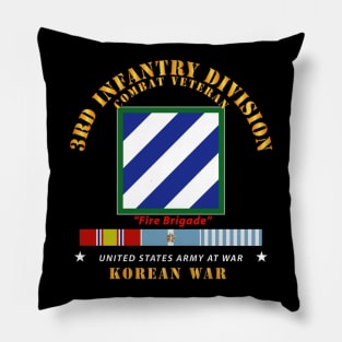 3rd ID - Korean War w KOREA War SVC Pillow