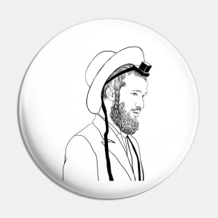 Orthodox Jew Pin