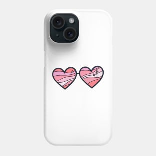 Heart Shaped Sunglasses Phone Case