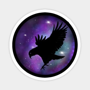 Galaxy kea silhouette Magnet