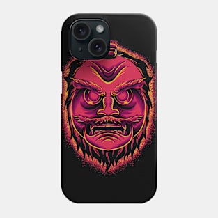 Japanese Oni Mask Phone Case