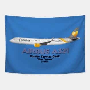 Airbus A321 - Condor Thomas Cook "New Colours" Tapestry