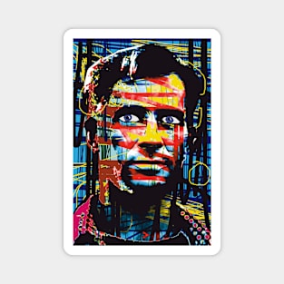 Jack Kerouac - Art by Zoran Maslic Magnet