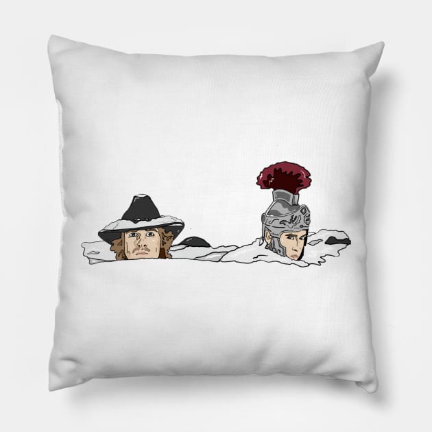 Octavius and Jedidiah Pillow by bailezell