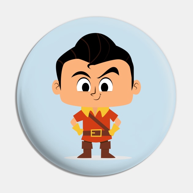 Gaston Pin by Fall Down Tree