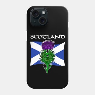 Scottish Thistle Scotland Flag St Andrews Day Phone Case