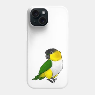 Bird - Caique - Black-Headded Parrot Phone Case