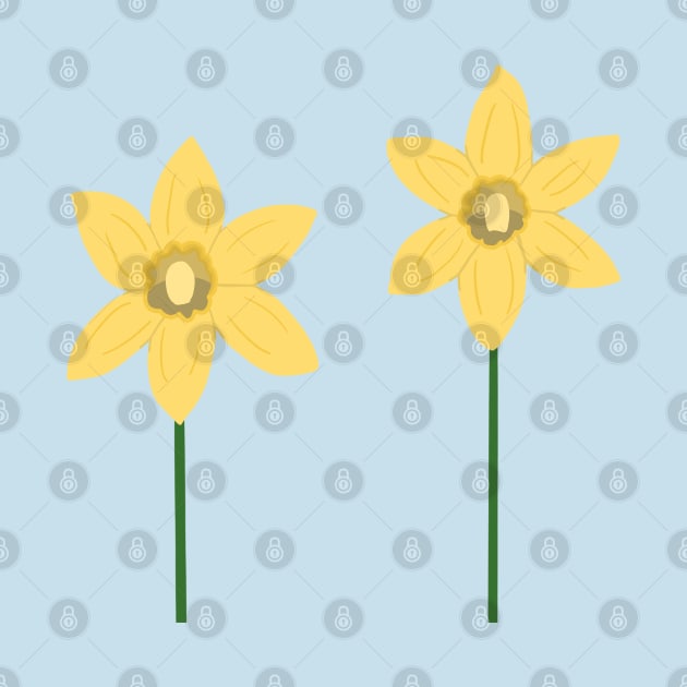 Spring Daffodils by Geometrico22