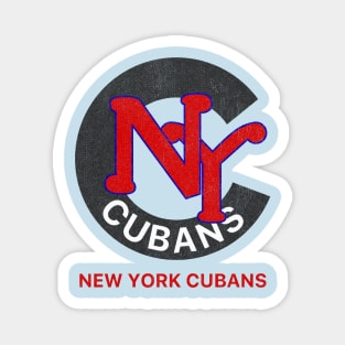 Classic New York Cubans Negro League Baseball Magnet