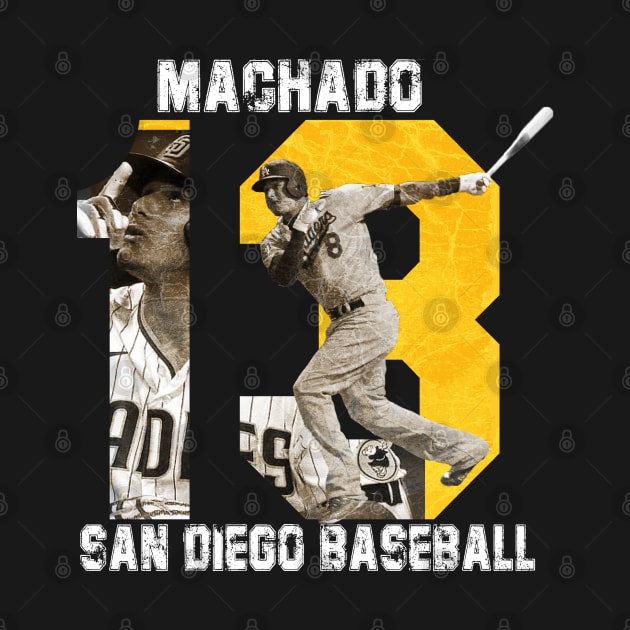 San Diego Padres-Machado Black by Ecsa