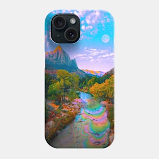 Flowing With The River Phone Case