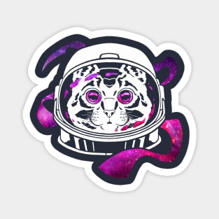 Cat Cosmonaut (Darker Shirts Version) Magnet