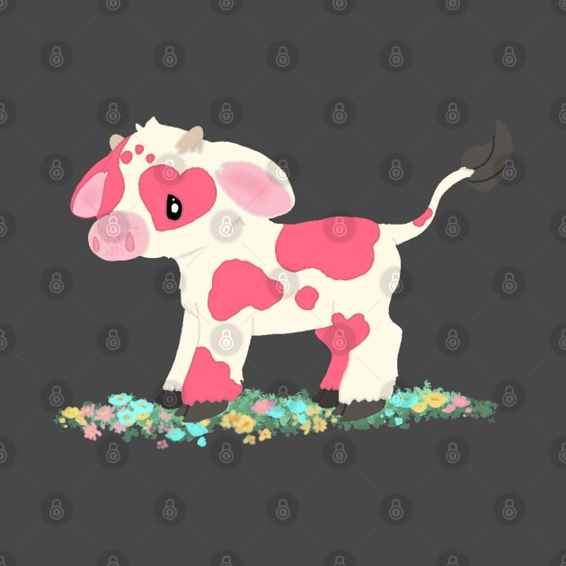 Pink moo by Fickle and Fancy