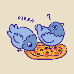 Pigeon on a pizza T-Shirt