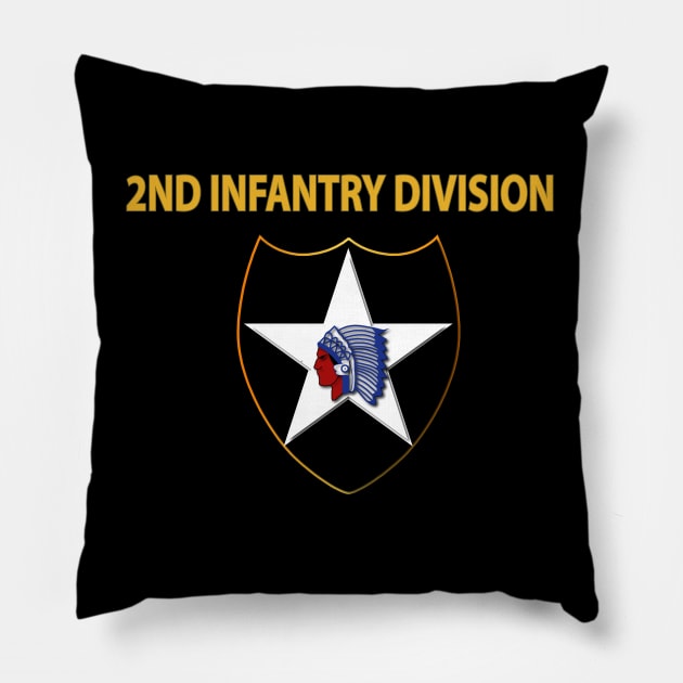 SSI - 2nd Infantry Division Pillow by twix123844