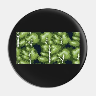 green spring birch tree forest Pin