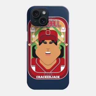 Baseball Red Blue White - Deuce Crackerjack - Indie version Phone Case