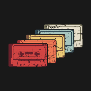 Retro Vintage Cassette Tapes T-Shirt