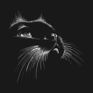 Cat Silhouette T-Shirt