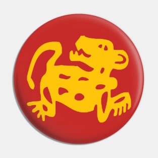 Red Jaguars Pin