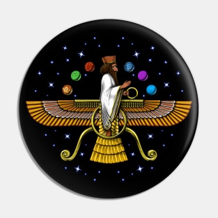 Anunnaki Aliens Symbol Pin