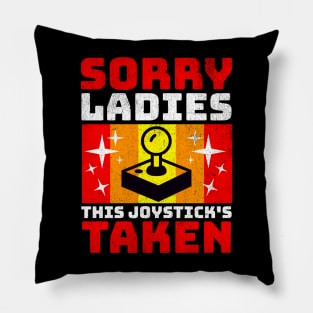 Sorry Ladies this Joystick’s Taken Pillow