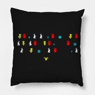 Shooting gallery Pillow