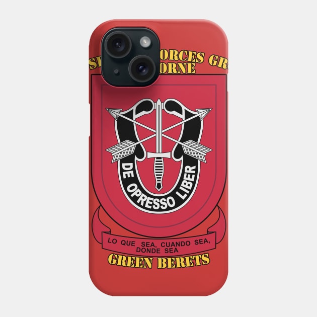 7th Special Forces Group Phone Case by MBK