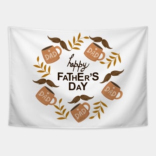 Happy Father's Day Tapestry