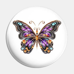 Bejeweled Butterfly #9 Pin