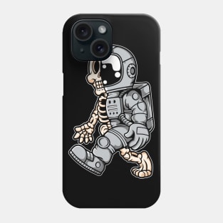 Astronaut Half Skull Phone Case