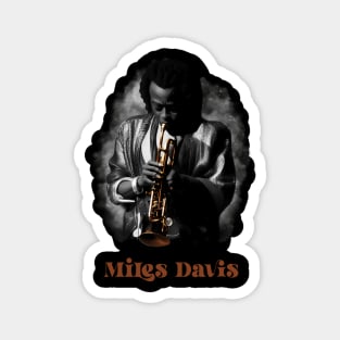 The Man Miles Davis Magnet