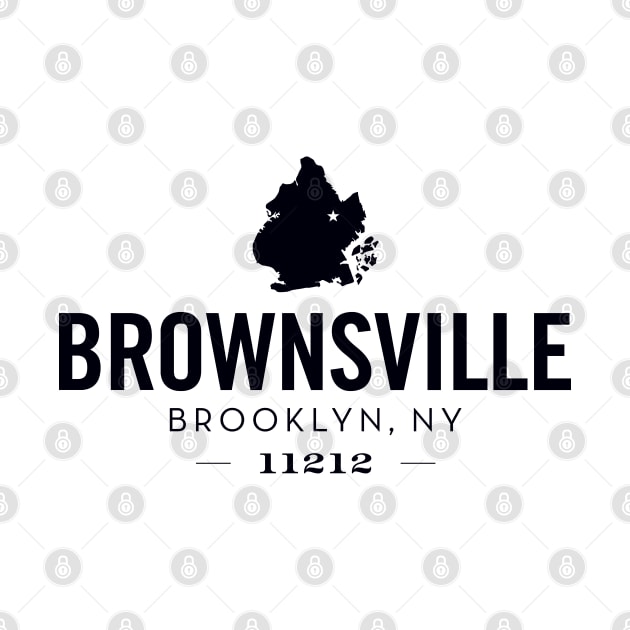 Brownsville (black) by Assertive Shirts