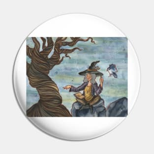 Tree Witch Pin