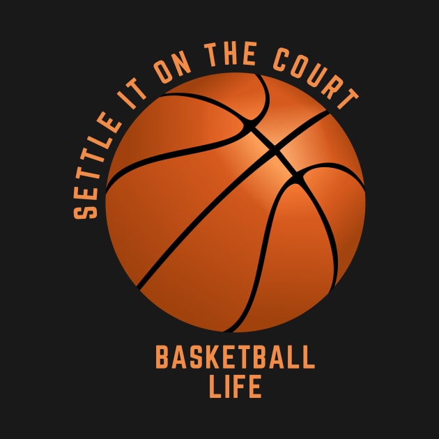 Settle it on the court by Carmello Cove Creations