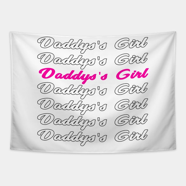 daddy's girl Tapestry by Overheard New York