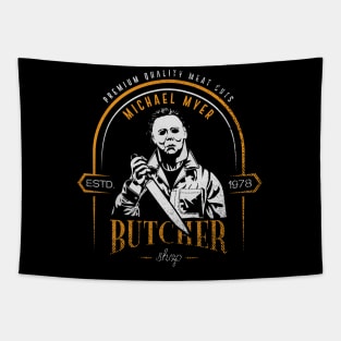 Michael Myers Butcher Shop Tapestry