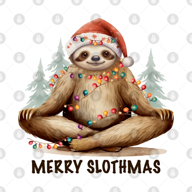 Merry Slothmas by MZeeDesigns