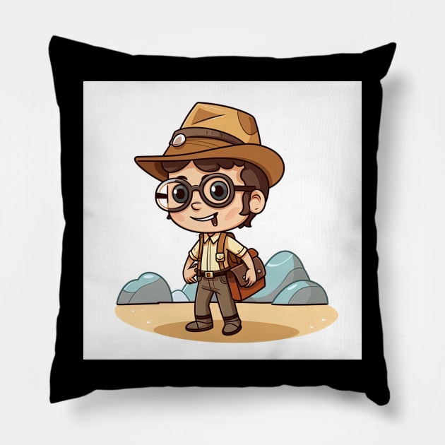 Geologist Pillow by ComicsFactory