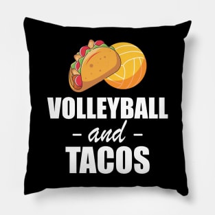 Volleyball and tacos Pillow