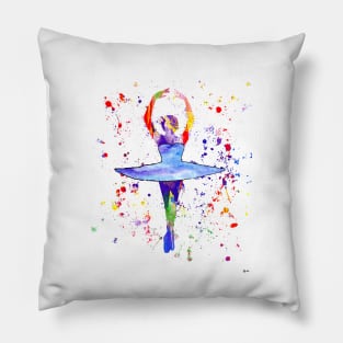 Ballet Dancer Pillow