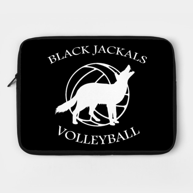 Wallpaper Black Jackals Volleyball Haikyuu Laptop Case Teepublic For iPhone
