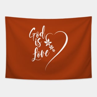 God is Love Tapestry