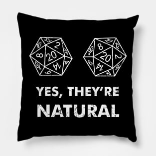 Yes, They're Natural Pillow