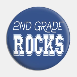 2nd Grade Rocks Pin