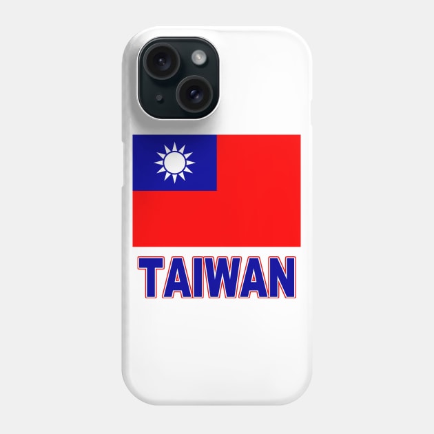 The Pride of Taiwan - Taiwanese National Flag Design Phone Case by Naves