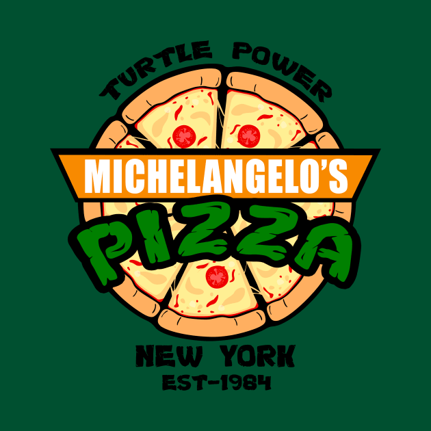 Michelangelo's Pizza by Melonseta