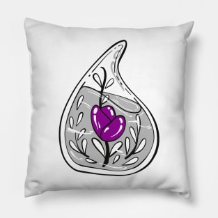 Demisexual Potion Terrarium Hidden colors Pillow