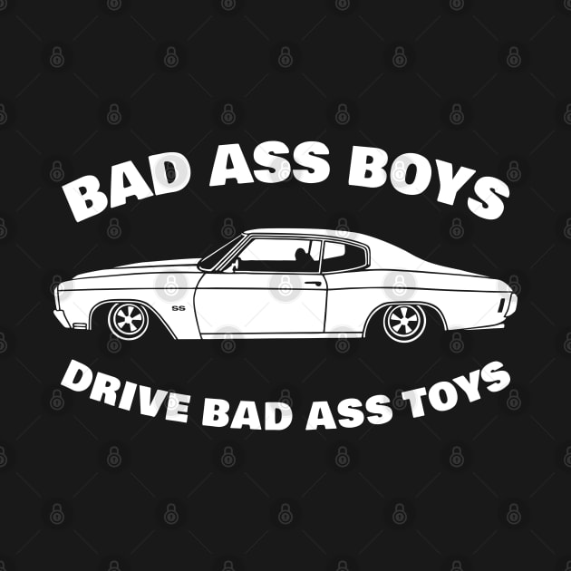 bad ass boys drive bad ass toys by small alley co